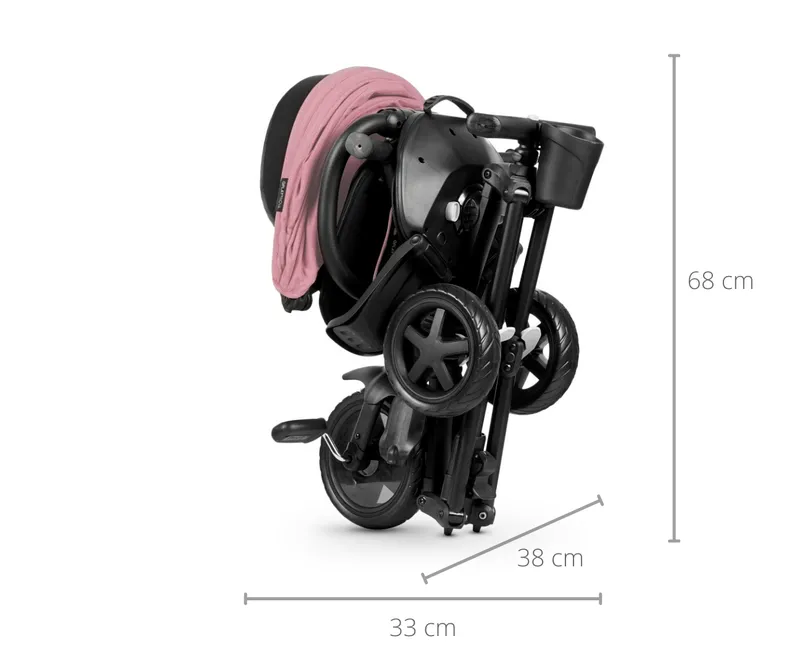 MILLY MALLY 4533 Qplay Rowerek Trójkołowy Nova Niello Pink