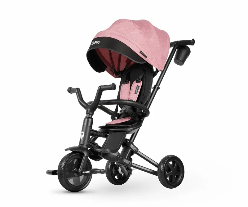 MILLY MALLY 4533 Qplay Rowerek Trójkołowy Nova Niello Pink