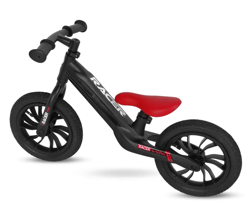 MILLY MALLY 3866 Qplay Rowerek Biegowy Racer Black