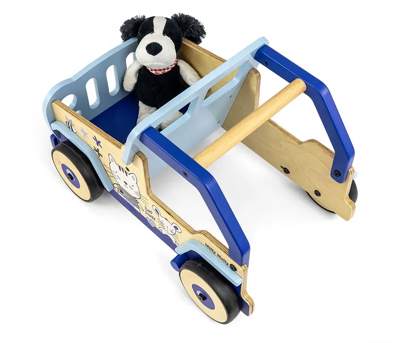 MILLY MALLY Chodzik-Pchacz Dla Dzieci Explorer Cat And Mouse
