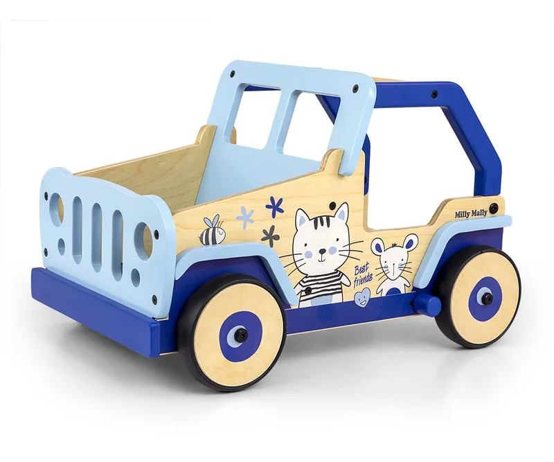 MILLY MALLY Chodzik-Pchacz Dla Dzieci Explorer Cat And Mouse