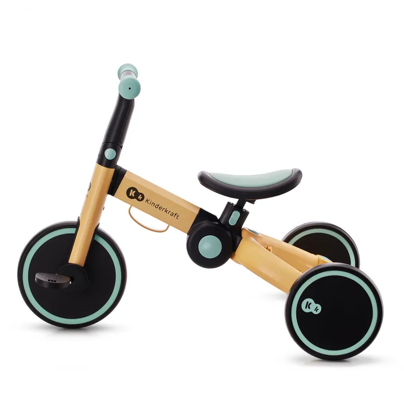 KINDERKRAFT Rowerek Trójkołowy 4TRIKE Sunflower Blue 3w1