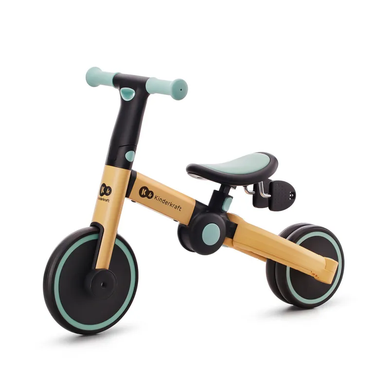 KINDERKRAFT Rowerek Trójkołowy 4TRIKE Sunflower Blue 3w1