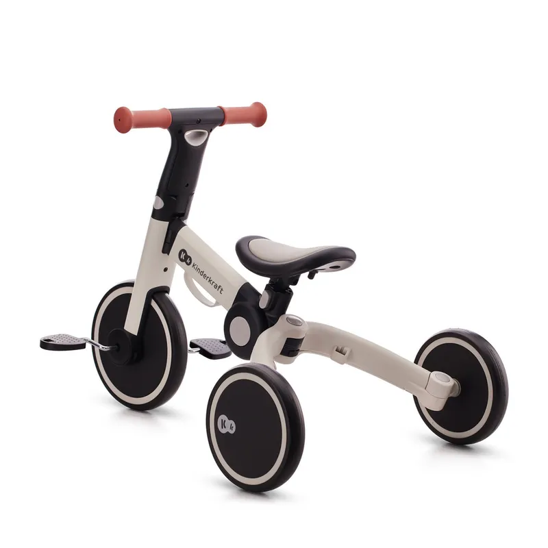 KINDERKRAFT Rowerek Trójkołowy 4TRIKE Silver Grey