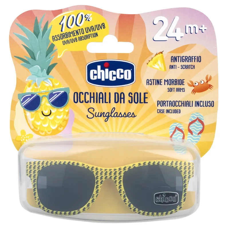 CHICCO 00011470100000 Okulary Przeciwsłoneczne 24M+ Boy*