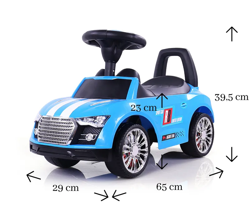 MILLY MALLY Pojazd Racer Blue
