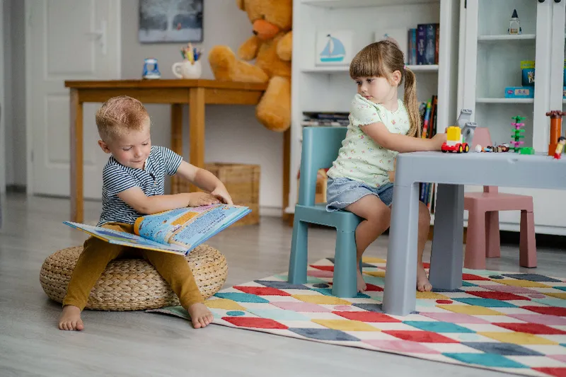 TEGGI TI-011-174 Komplet MULTIFUN 1+2 Szary/Różowy/Turkusowy