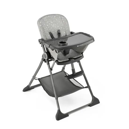 KINDERKRAFT Krzesełko Do Karmienia FOLDEE GREY