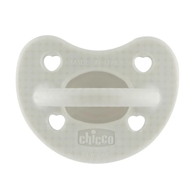 CHICCO 00073011380000 Smoczek PHYSIOFORMA LUXE 2-6M - Szary