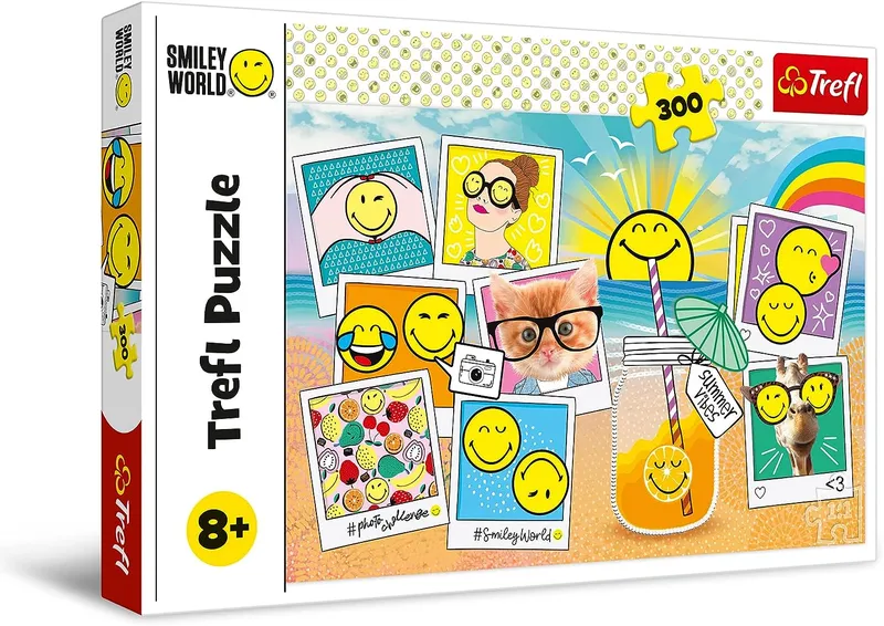 TREFL 23019 Puzzle 300 Smiley Na Wakacjach
