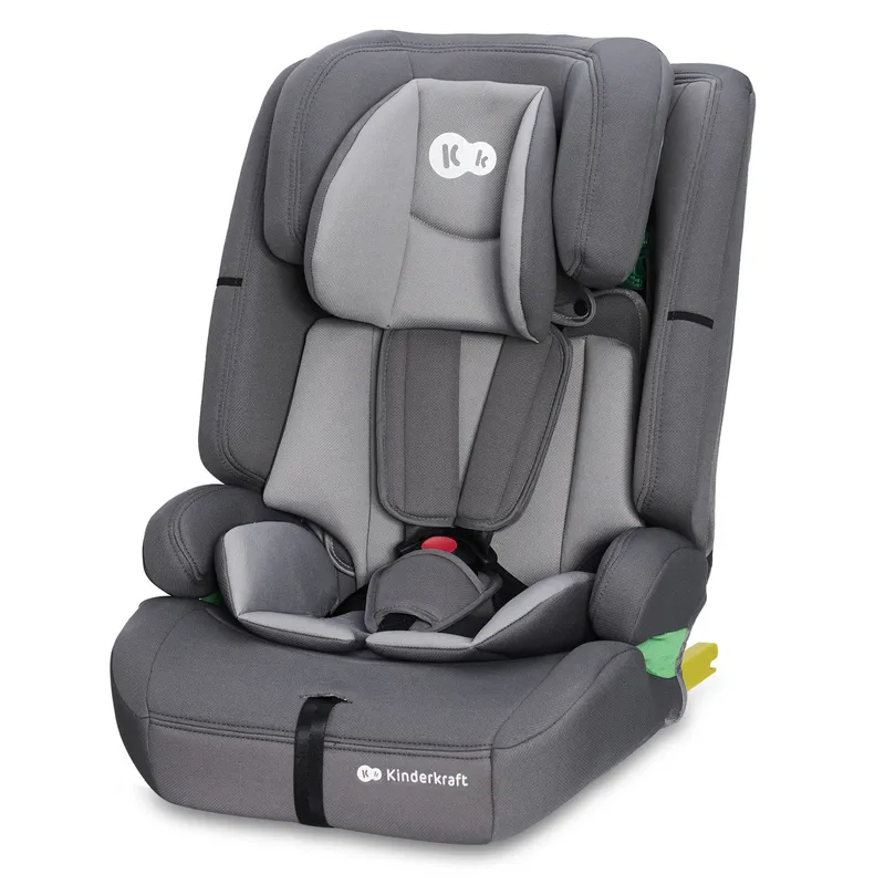 KINDERKRAFT Fotelik Samochodowy SAFETY FIX 2 I-Size 76-150CM Grey
