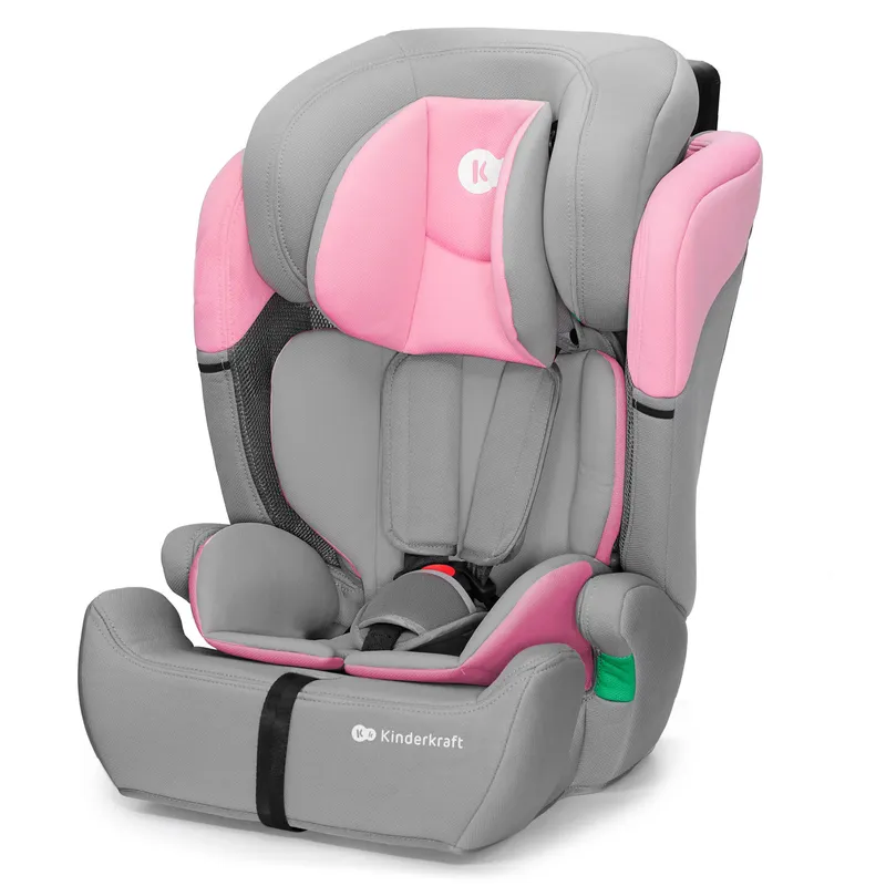 KINDERKRAFT Fotelik Samochodowy COMFORT UP I-Size 76-150CM PINK