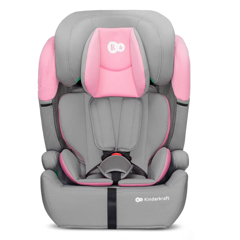 KINDERKRAFT Fotelik Samochodowy COMFORT UP I-Size 76-150CM PINK