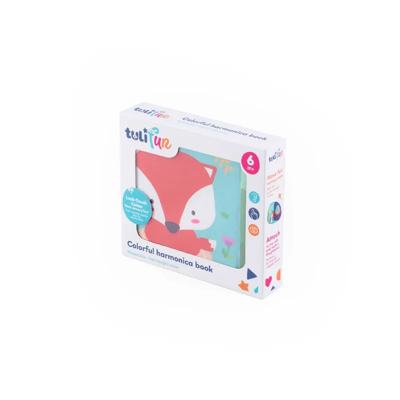 TULI FUN TF 50716 Książeczka Harmonijka Kolor