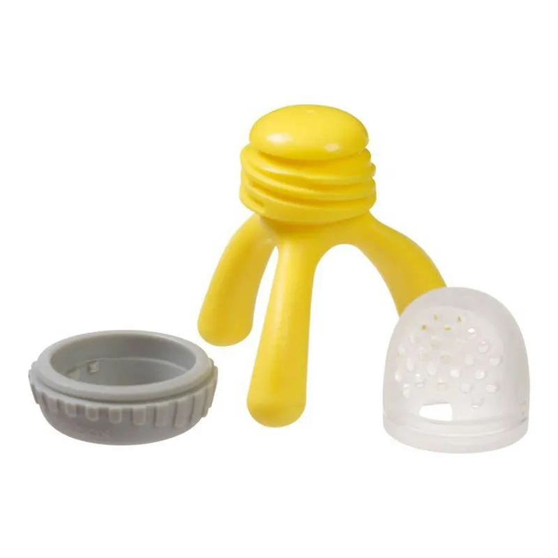 B.BOX BB00338 Gryzak Silikonowy Do Podawania Pokarmu Lemon Sherbet