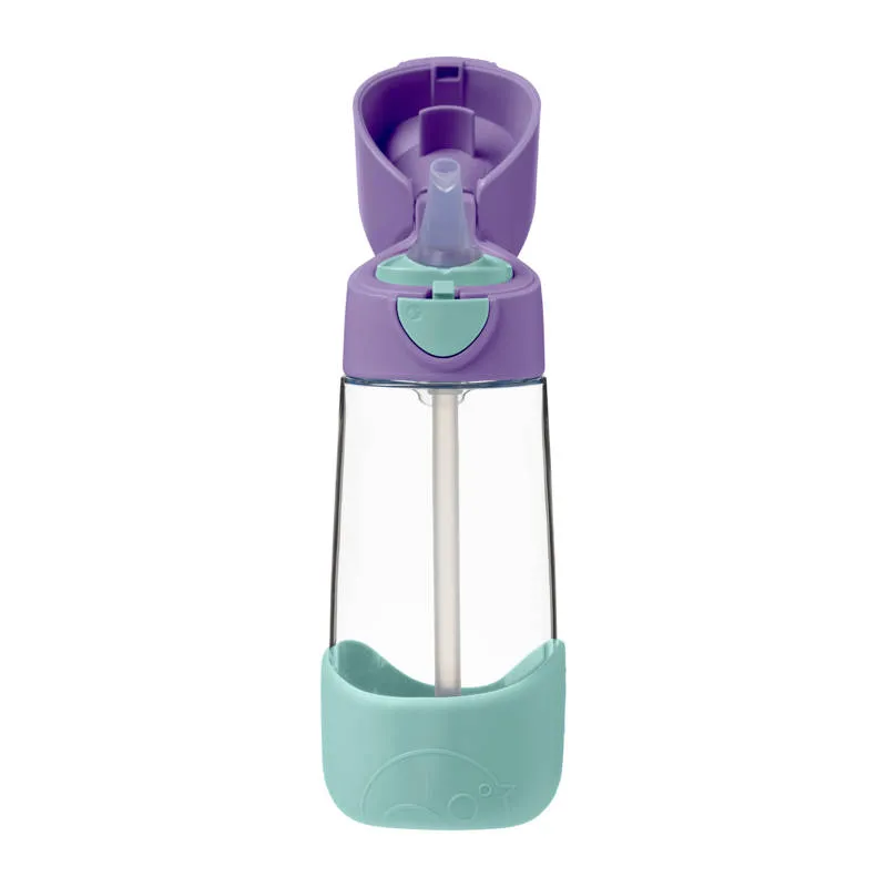 B.BOX BB500303 Butelka Tritanowa Ze Słomką 450 ml Lilac Pop