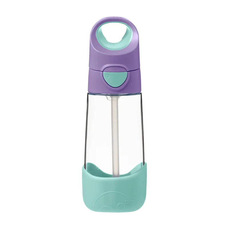 B.BOX BB500303 Butelka Tritanowa Ze Słomką 450 ml Lilac Pop