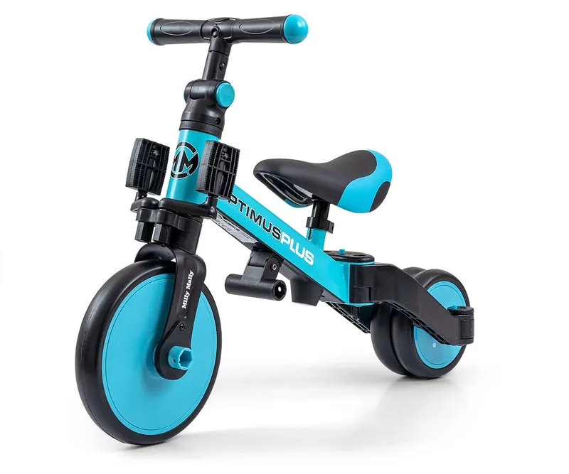 MILLY MALLY 5305 Rowerek 4w1 OPTIMUS Plus Blue