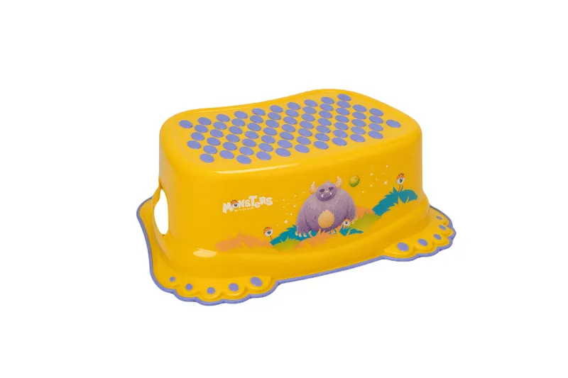 TEGA MN-006-124 Podnóżek Antypoślizgowy Monsters - Żółty