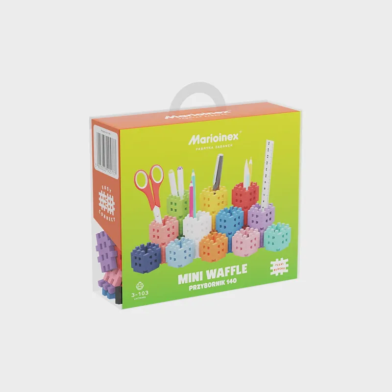 MARIOINEX 905777 Mini Waffle - Przybornik 140 el