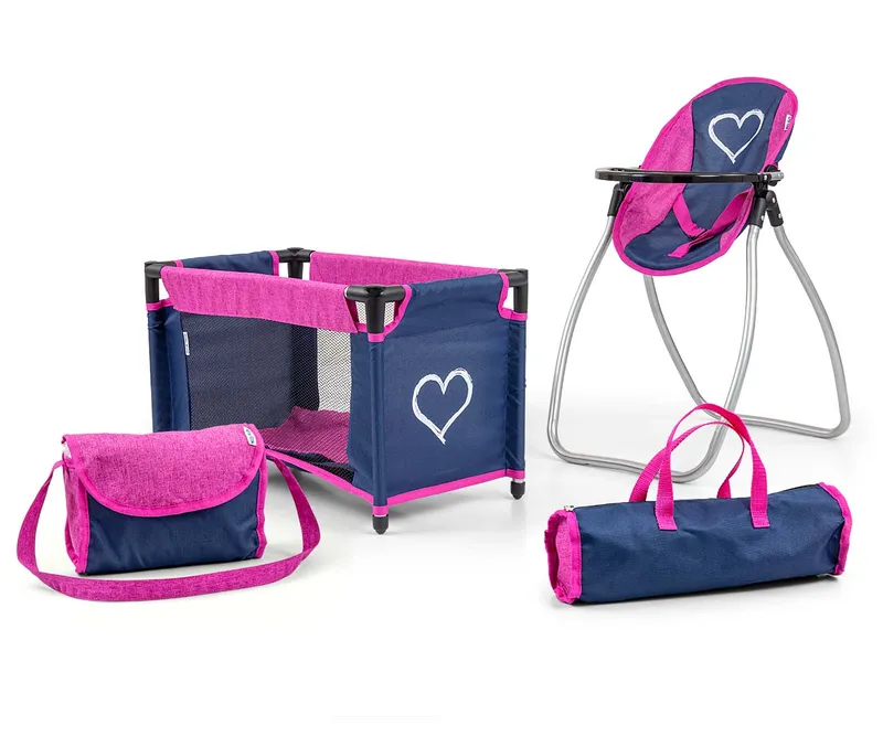 MILLY MALLY 5373 Zestaw Dla Lalek Elsa Prestige Navy