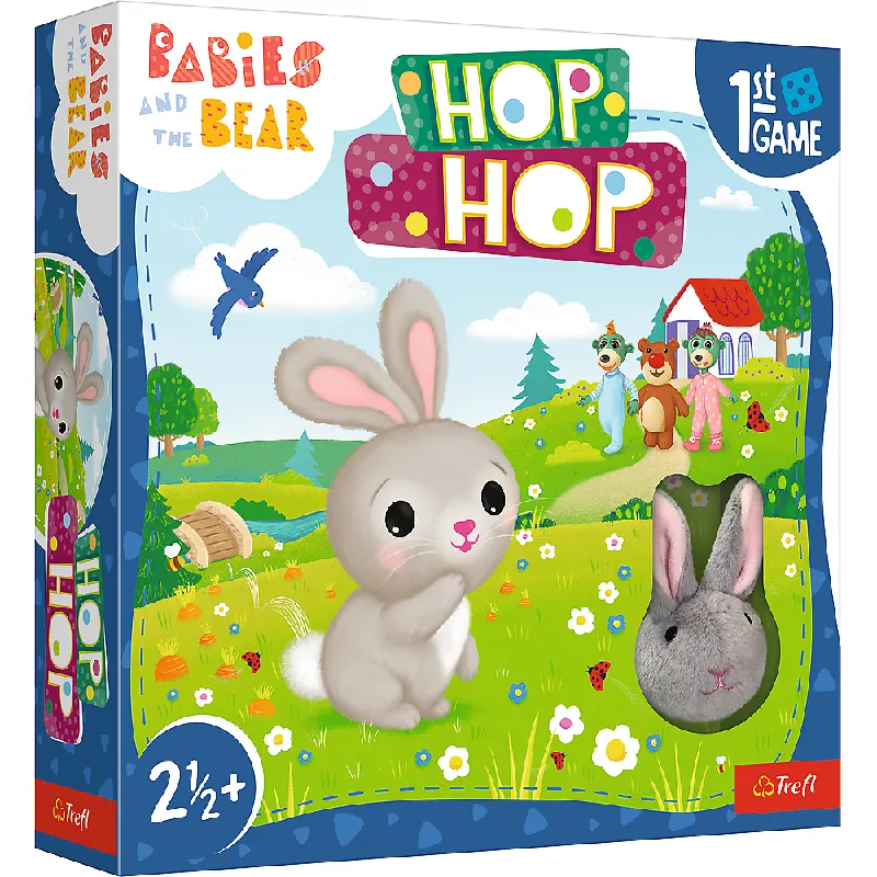TREFL 02435 Gra HOP HOP / Bobaski I Miś