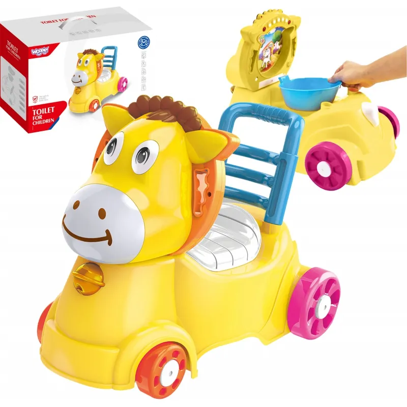 WOOPIE 47351 Chodzik Jeździk Nocnik 3w1 Osiołek