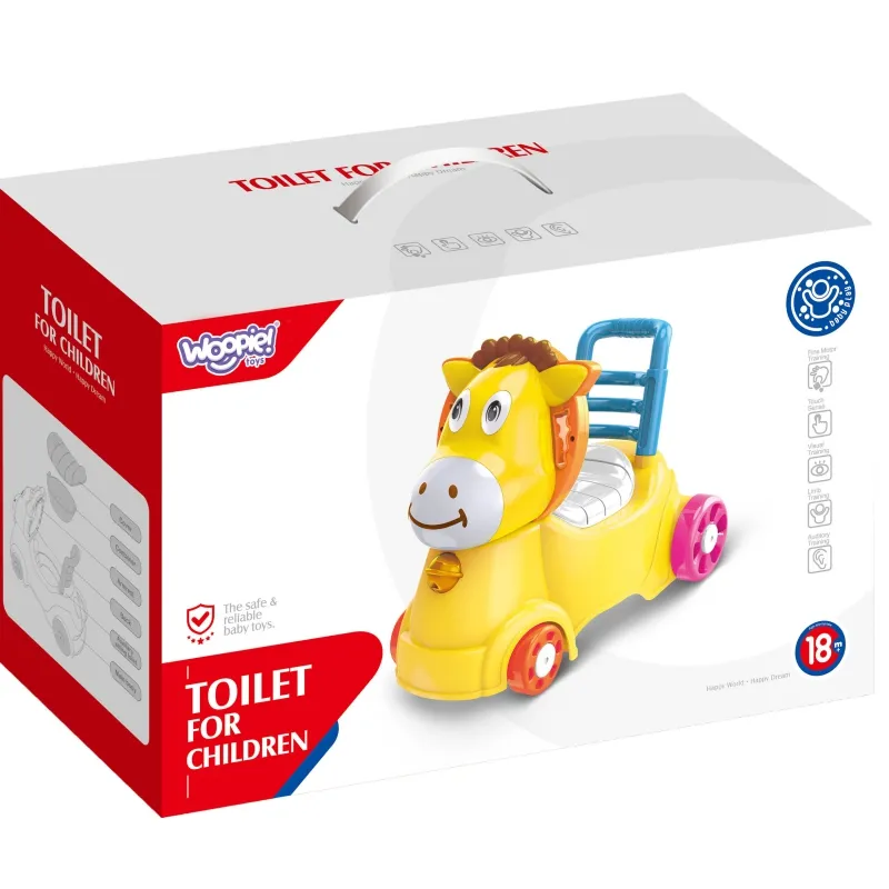 WOOPIE 47351 Chodzik Jeździk Nocnik 3w1 Osiołek