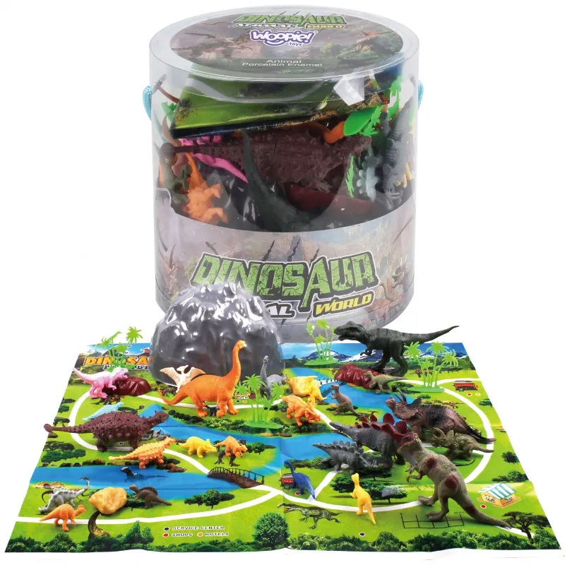 WOOPIE 47153 Zestaw Figurek 34 szt. Dinozaury