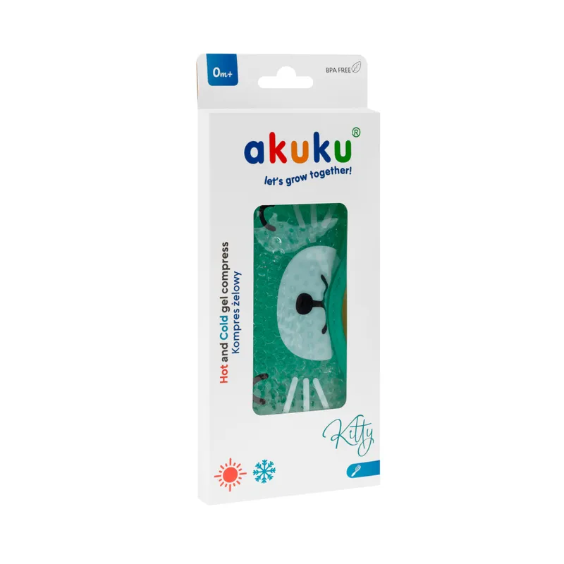 AKUKU A0250 Kompres Żelowy Kotek Na Gorączkę I Ból