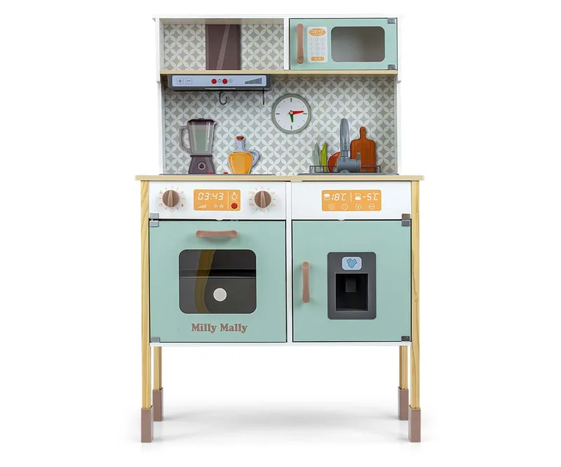 MILLY MALLY Drewniana Kuchnia Bjorn - Mint