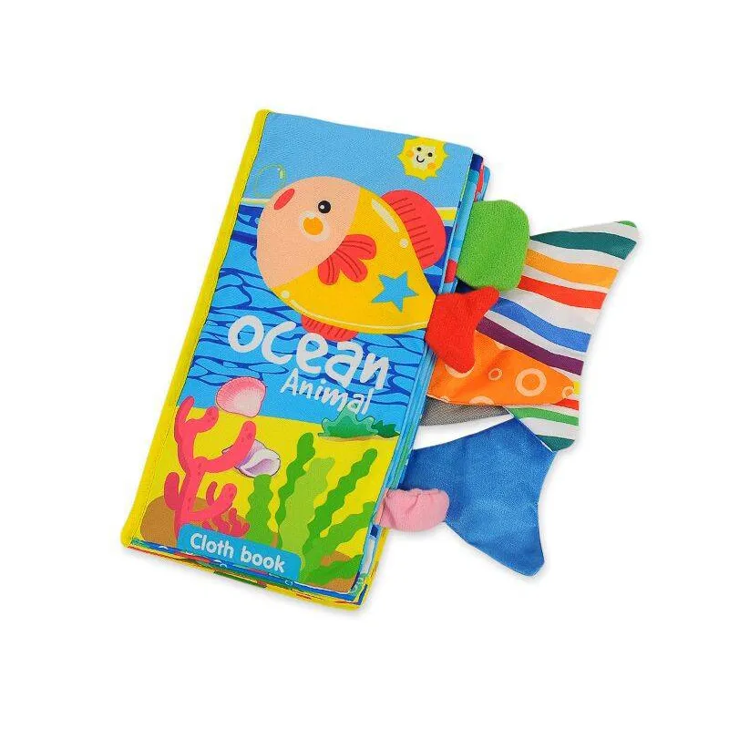 WOOPIE 48242 Książeczka Materiałowa Morze
