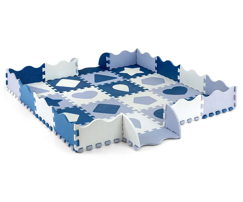 MILLY MALLY 5618 Mata Piankowa Puzzle Jolly 4X4 Shapes - Blue