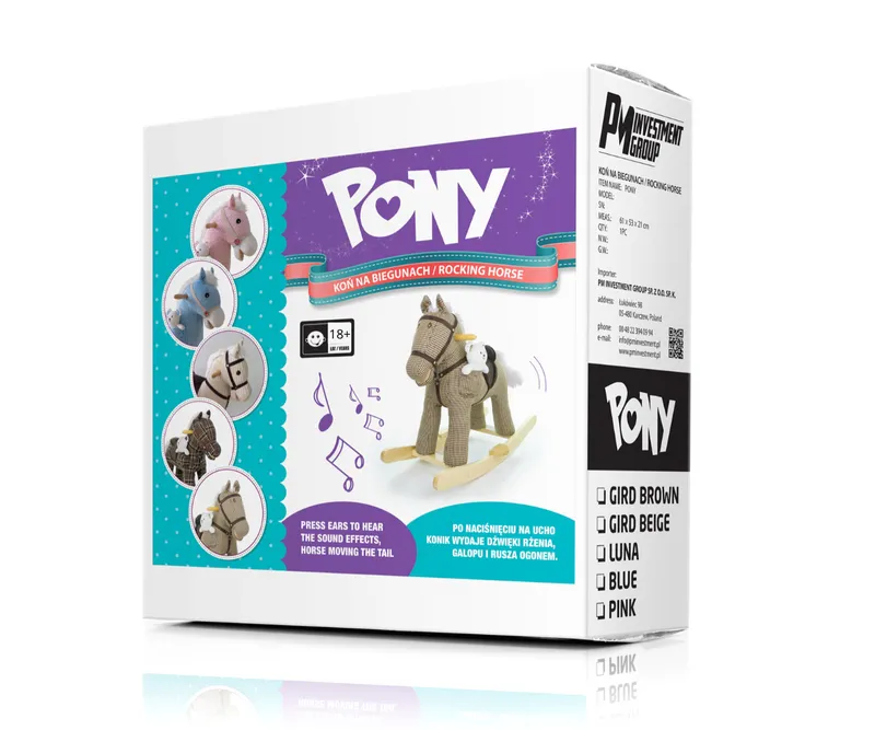 MILLY MALLY Koń Pony LUNA