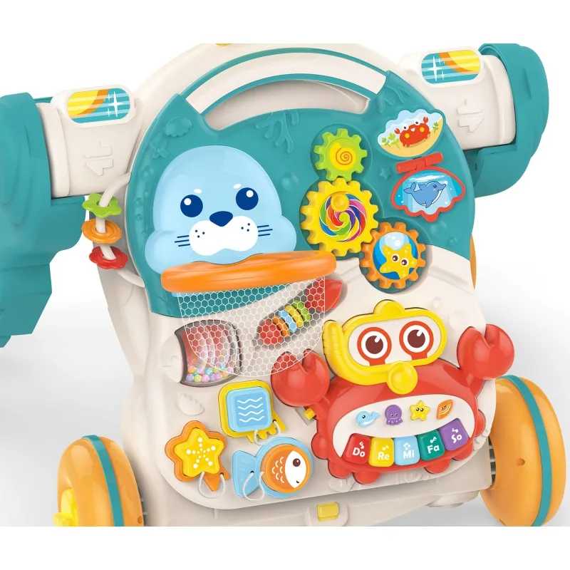 WOOPIE 47597 Pchacz Chodzik Stoilk Edukacyjny Hulajnoga