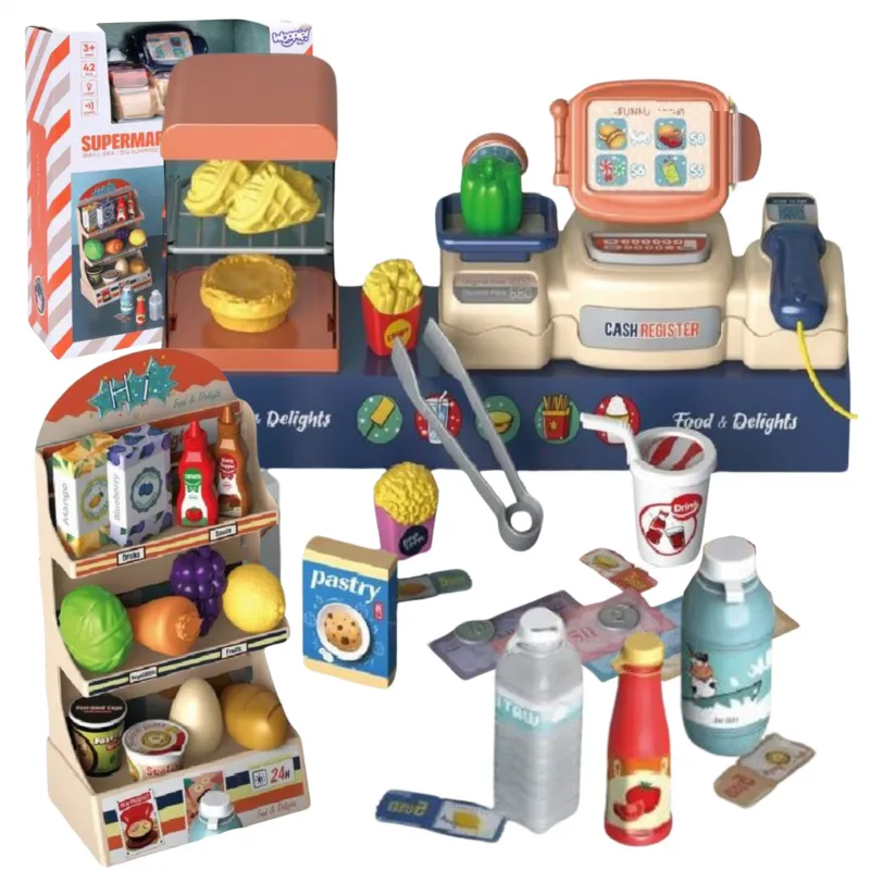 WOOPIE 49010 Sklep Supermarket 42 Elementy