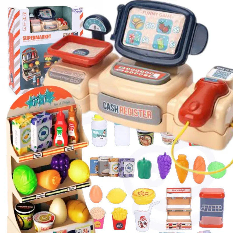 WOOPIE 49010 Sklep Supermarket 42 Elementy