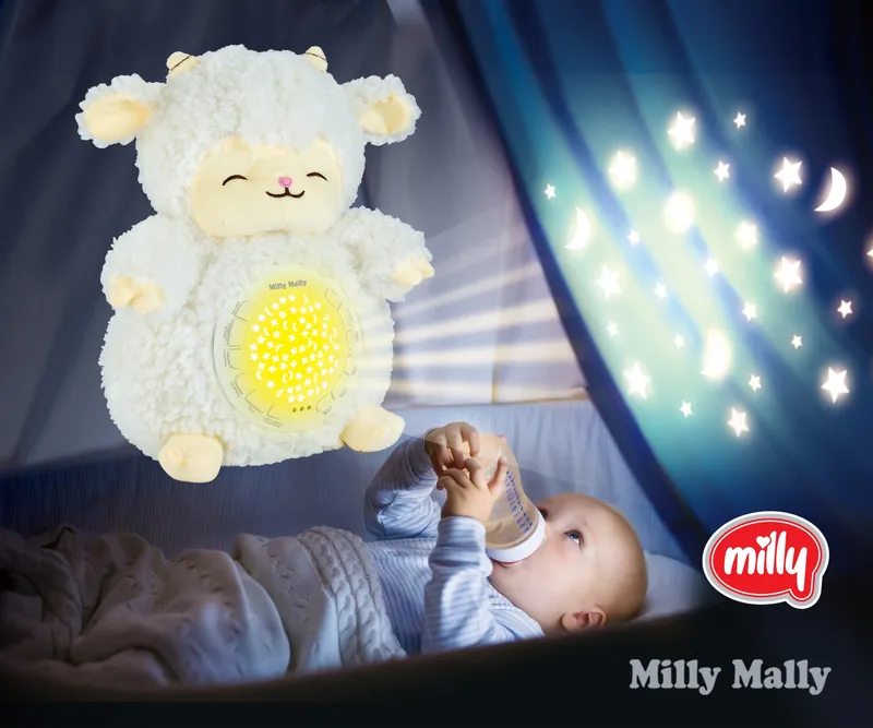 MILLY MALLY Zabawka Pluszowa Z Projektorem Milly Sheep