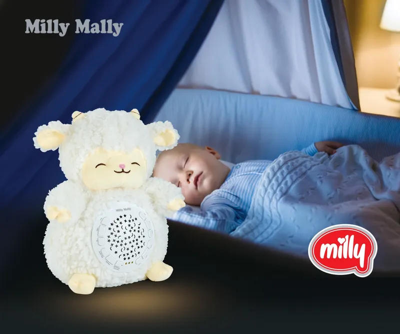 MILLY MALLY Zabawka Pluszowa Z Projektorem Milly Sheep