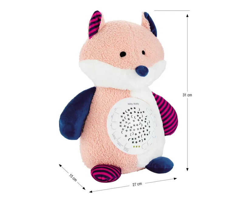 MILLY MALLY Zabawka Pluszowa Z Projektorem Milly Fox