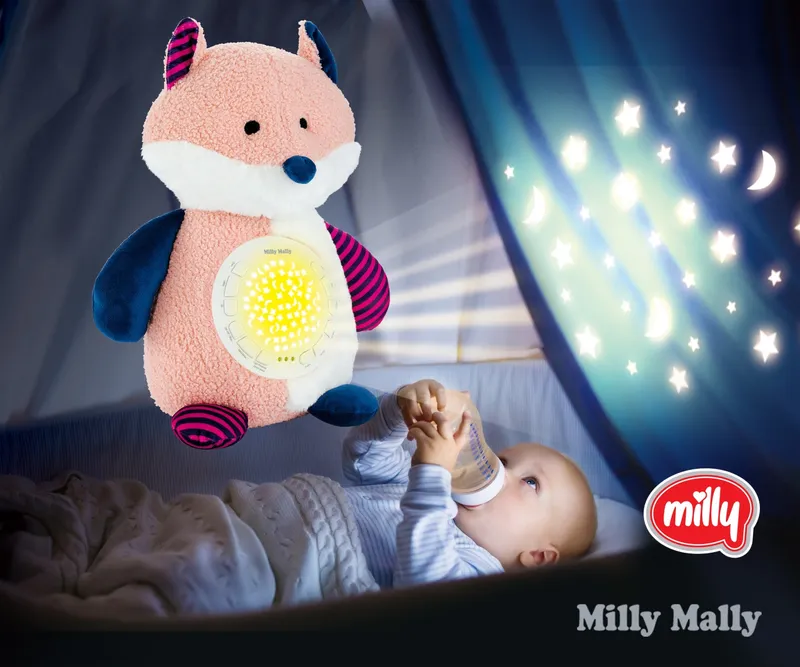 MILLY MALLY Zabawka Pluszowa Z Projektorem Milly Fox