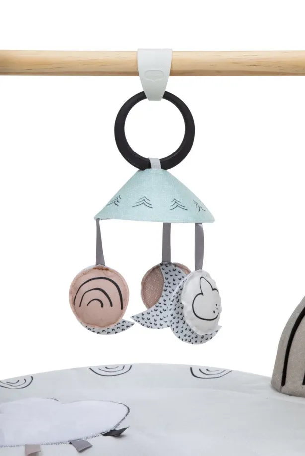 TINY LOVE TL12083068 Gimnastyka Dla Bobasa Ze Stojakiem DECOR LUXE Czarno/Biała