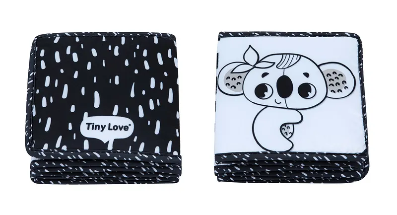 TINY LOVE TL11189000 Moja Pierwsza Książeczka Edukacyjna DECOR Czarno/Biała