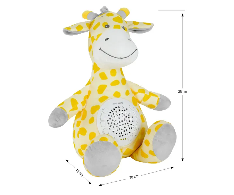 MILLY MALLY Zabawka Pluszowa Z Projektorem Milly Giraffe