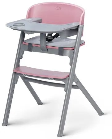 KINDERKRAFT Krzesełko Do Karmienia LIVY ASTER PINK