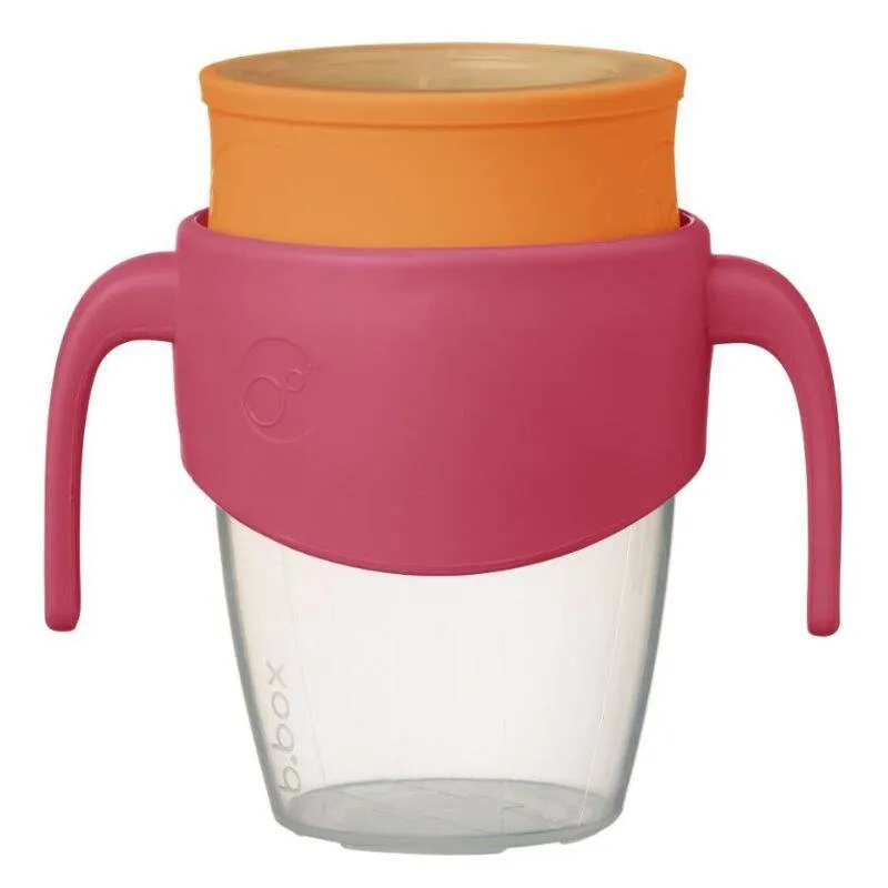 B.BOX BB200134 Kubek 360 Do Nauki Picia - Kubek Treningowy Niekapek Strawberry Shake