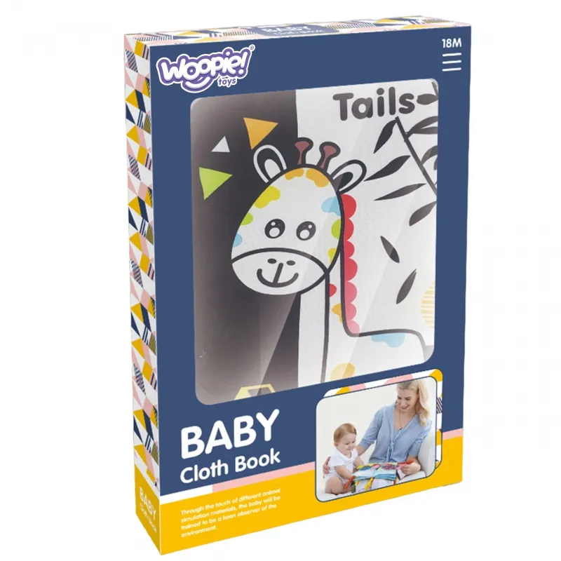 WOOPIE 48228 Książeczka Kontrastowa Sensoryczna