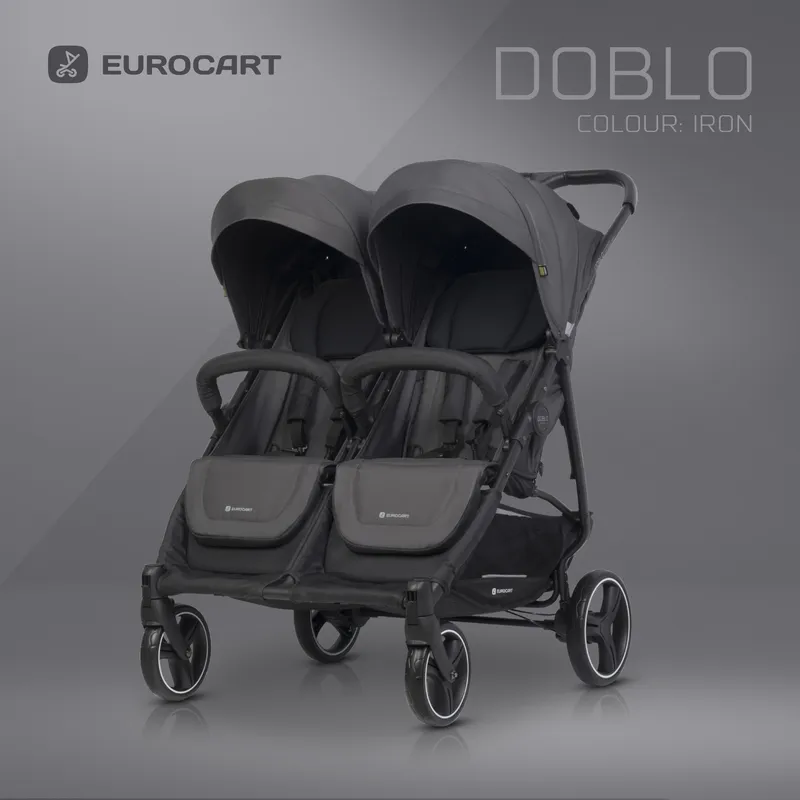 EURO-CART Wózek Dziecięcy DOBLO IRON