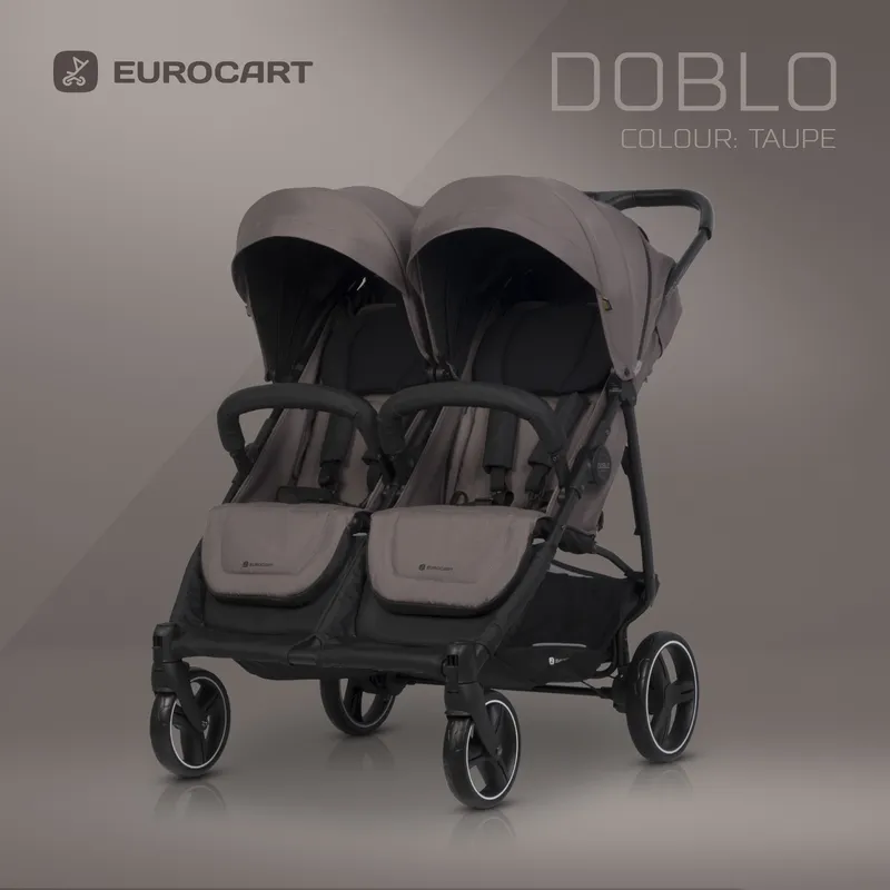 EURO-CART Wózek Dziecięcy DOBLO TAUPE