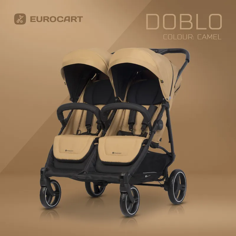 EURO-CART Wózek Dziecięcy DOBLO CAMEL